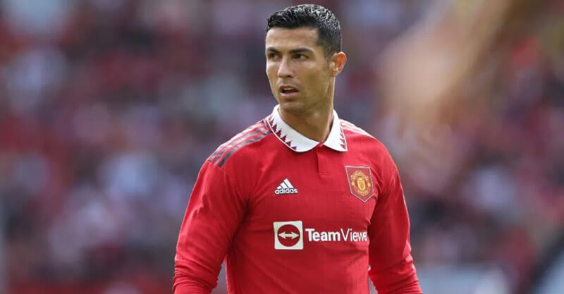 Cristiano Ronaldo em ação pelo Manchester United
