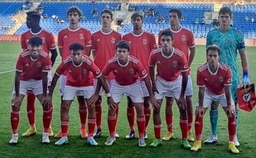 Equipa jovem do Benfica antes de defrontar o Maccabi Haifa na Youth League