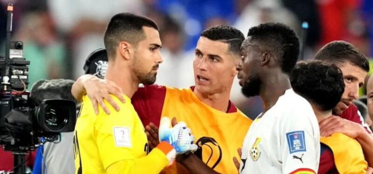 A conversa entre Diogo Costa e Cristiano Ronaldo após o Portugal-Gana, a contar para o Mundial 2022