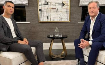 Cristiano Ronaldo entrevistado por Piers Morgan