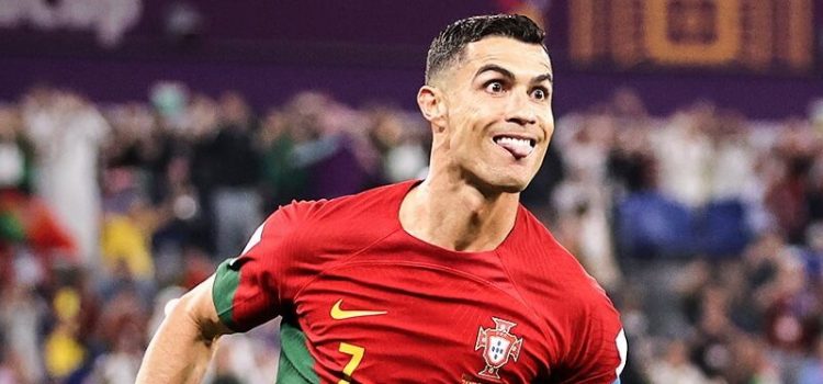 Cristiano Ronaldo no Portugal-Gana