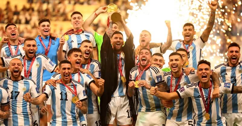 Argentina, campeã do Mundial 2022