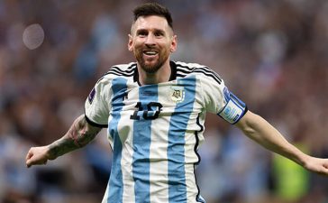 Lionel Messi, avançado da seleção argentina