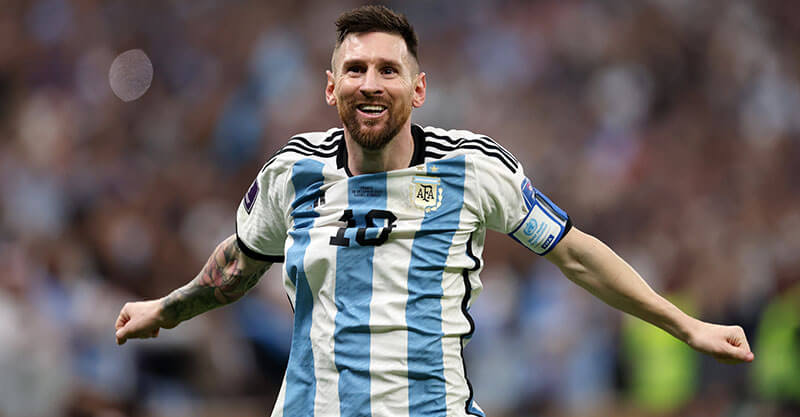 Lionel Messi, avançado da seleção argentina