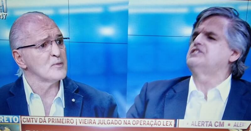 Pedro Guerra e Jorge Amaral na CMTV
