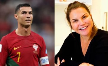 Cristiano Ronaldo e a irmã Kátia Aveiro
