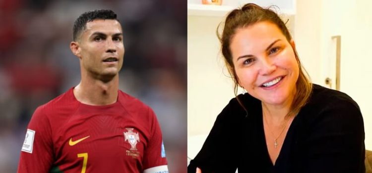 Cristiano Ronaldo e a irmã Kátia Aveiro
