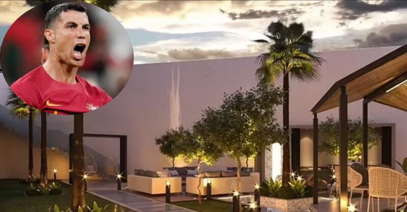 Cristiano Ronaldo e a mansão de luxo na Arábia Saudita
