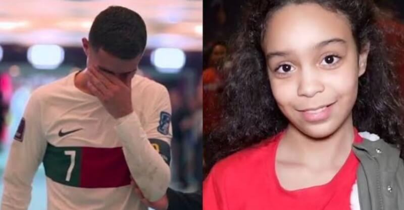 Cristiano Ronaldo gozado por menina marroquina