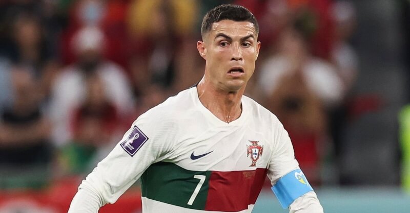 Cristiano Ronaldo em ação no Coreia do Sul-Portugal