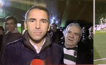 Pedro Neves de Sousa, jornalista da CMTV, insultado por adepto do Sporting