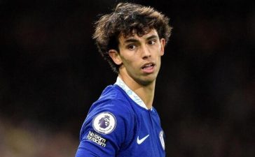 João Félix na estreia com a camisola do Chelsea