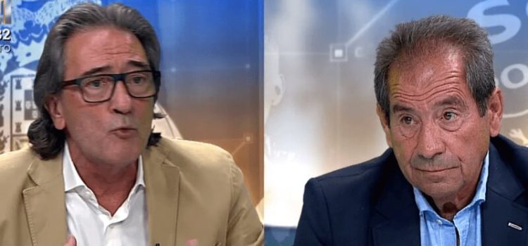 Rodolfo Reis e Octávio Machado no programa da CMTV