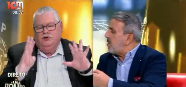 José Manuel Freitas e Diamantino Miranda em discussão na CMTV