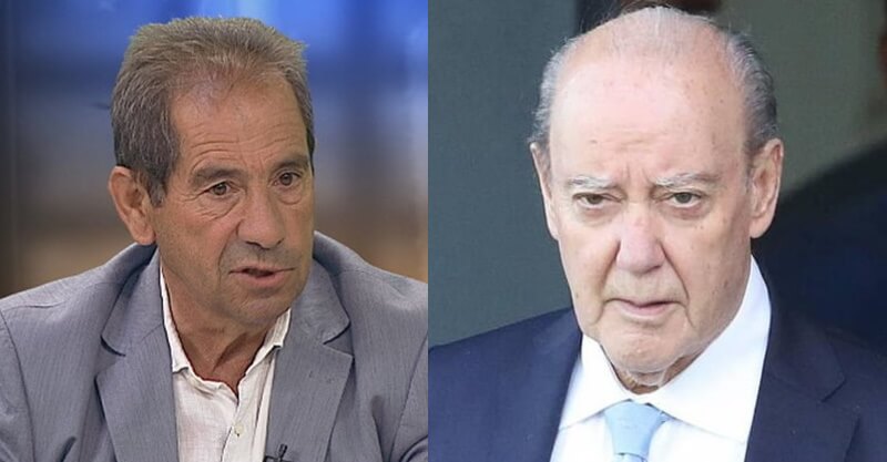 Octávio Machado, comentador da CMTV, e Pinto da Costa, presidente do FC Porto