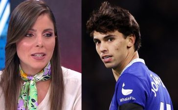 Sofia Oliveira e João Félix, jogador do Chelsea