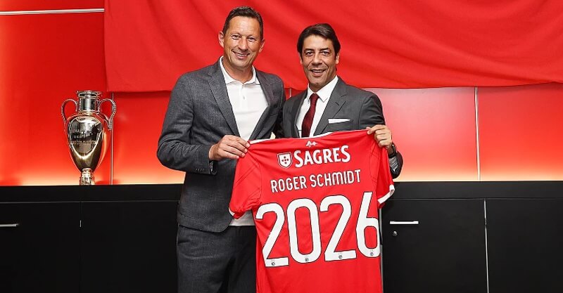 Roger Schmidt acerta renovação com o Benfica