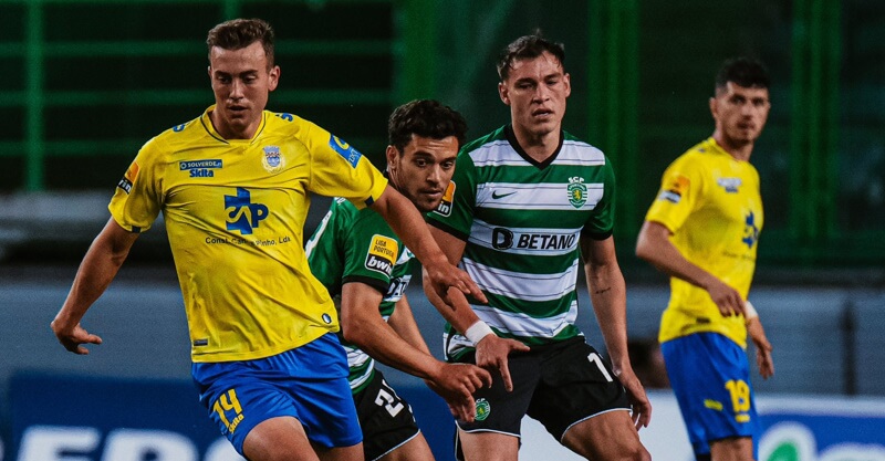 Partida entre Sporting e Arouca em Alvalade