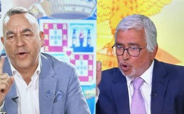 Aníbal Pinto e António Salvador na CMTV