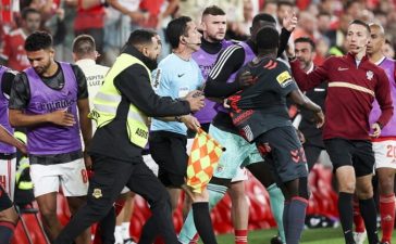 Confusão no final do Benfica-SC Braga