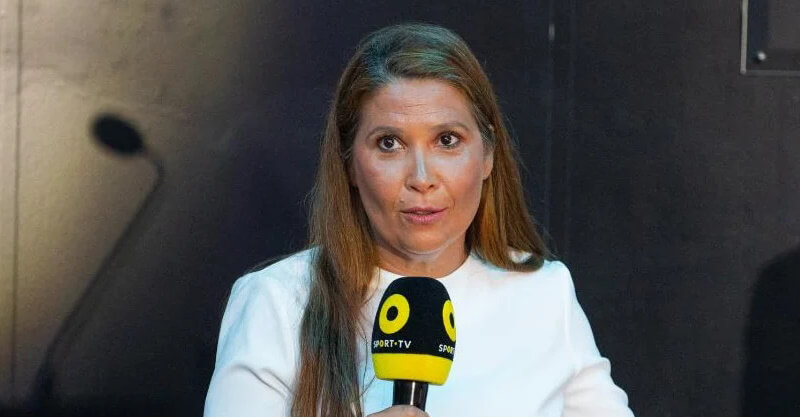 Cláudia Lopes, apresentadora da Sport TV.