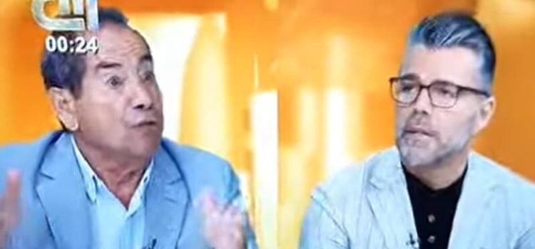 Octávio Machado e José Calado em discussão na CMTV