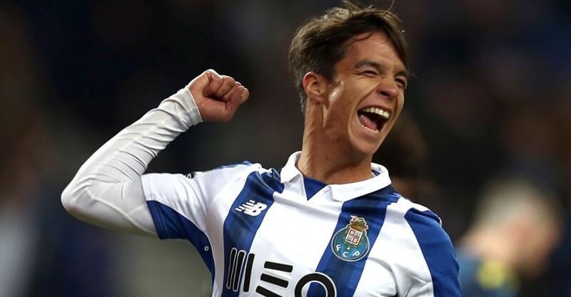 Óliver Torres nos tempos em que representava o FC Porto