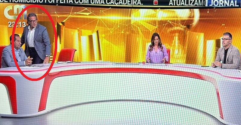Rodolfo Reis sai da CMTV para ver lance do FC Porto-Boavista