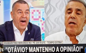 Aníbal Pinto e Diamantino Miranda em bate-boca na CMTV
