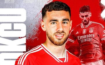 Orkun Kokçu oficializado no Benfica