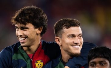 Otávio e João Félix ao serviço da Seleção Nacional