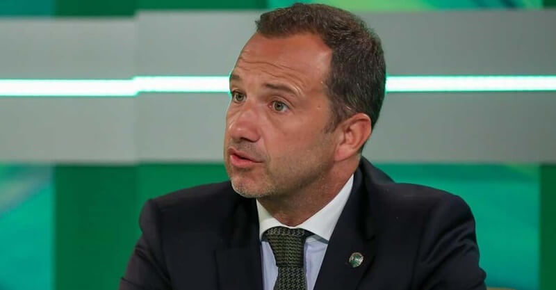 Frederico Varandas, presidente do Sporting, em entrevista à Sporting TV.