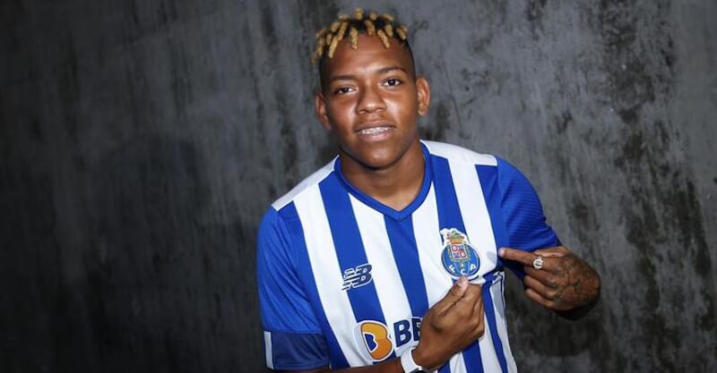 Jesus Diaz, irmão de Luiz Diaz, na equipa B do FC Porto.