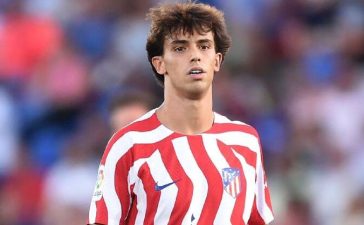 João Félix em ação num jogo do Atlético de Madrid