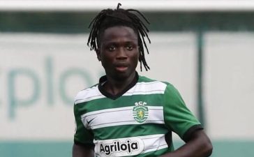 Joelson Fernandes, jovem avançado do Sporting.