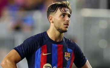 Nico González, médio do Barcelona que interessa ao FC Porto.