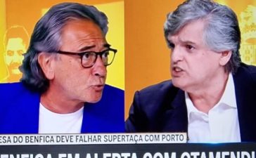 Rodolfo Reis e Pedro Guerra em bate-boca na CMTV