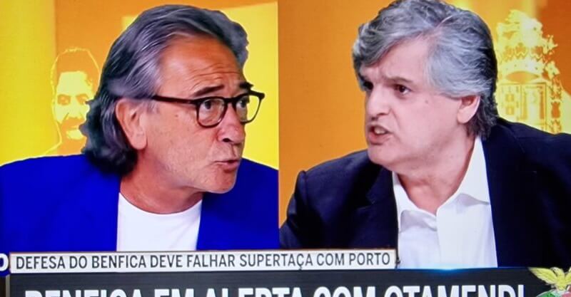 Rodolfo Reis e Pedro Guerra em bate-boca na CMTV