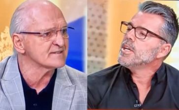 Jorge Amaral e José Calado em bate-boca na CMTV