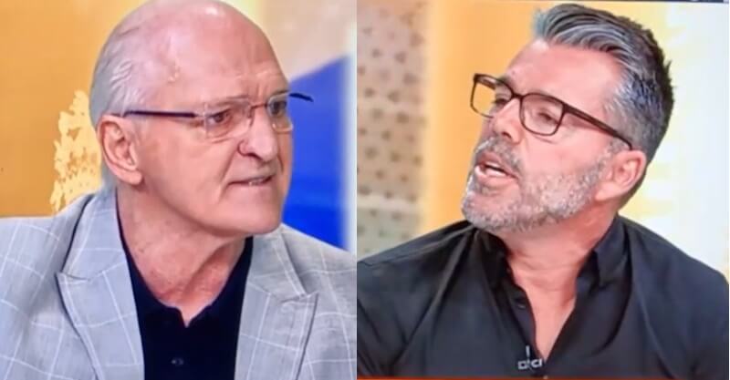 Jorge Amaral e José Calado em bate-boca na CMTV