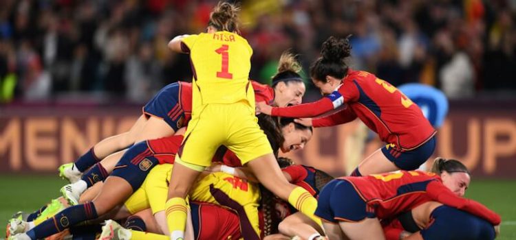 Espanha campeã mundial de futebol feminino