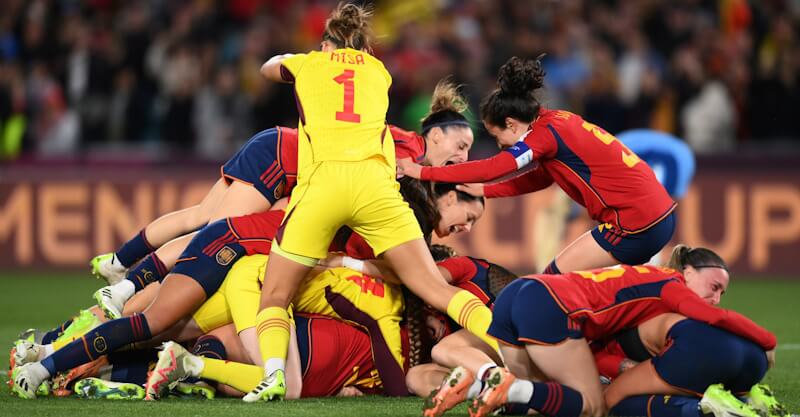 Espanha campeã mundial de futebol feminino