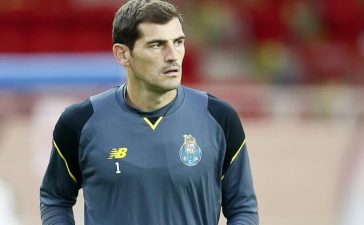 Iker Casillas nos tempos em que representava o FC Porto.