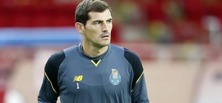 Iker Casillas nos tempos em que representava o FC Porto.