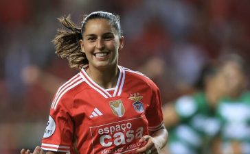 Kika Nazareth, jogadora do Benfica.