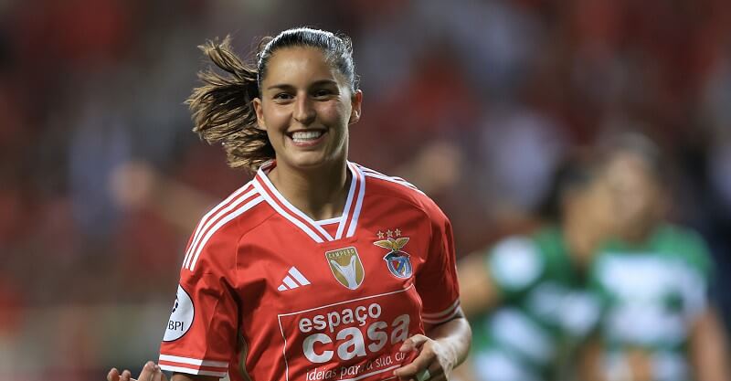 Kika Nazareth, jogadora do Benfica.