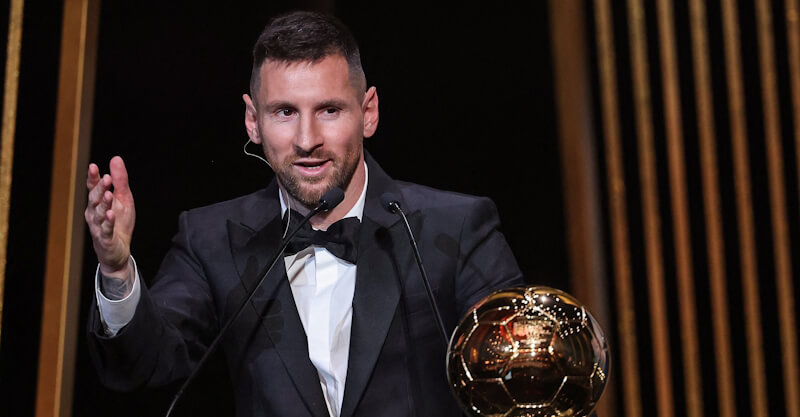Lionel Messi conquista a sua 8ª Bola de Ouro