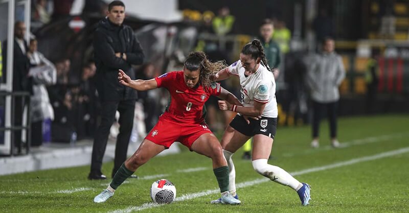 Portugal-Áustria, Liga das Nações Feminina.