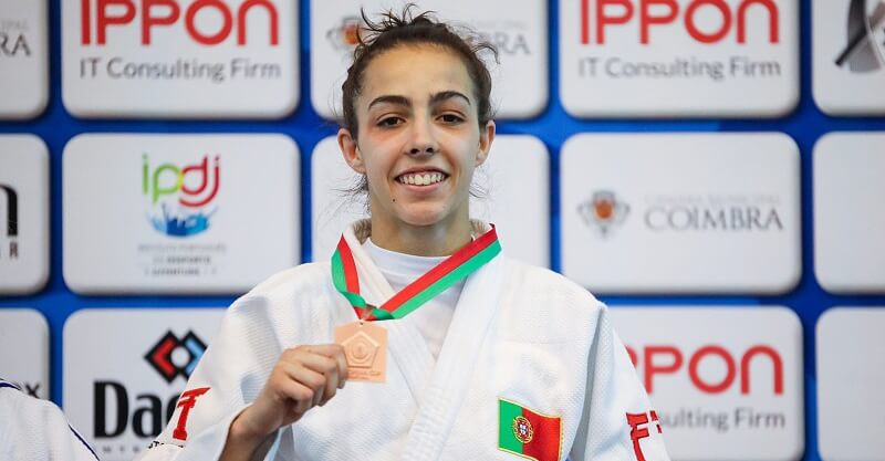 Judoca portuguesa Raquel Brito