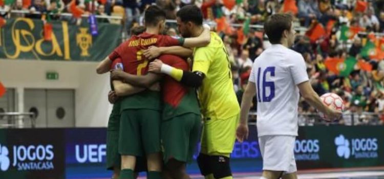 Portugal-Finlândia, jogo de apuramento para o Mundial 2024 em Futsal.